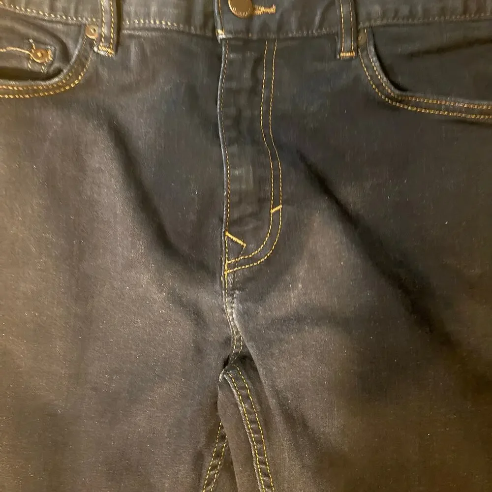 Banana Republic Rapid Movement Dark Wash Denim Slim Fit Jeans Men 34X30
